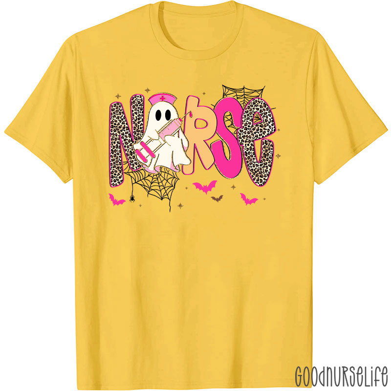 Halloween Nurse Butterfly Stethoscope Nurse T-Shirt