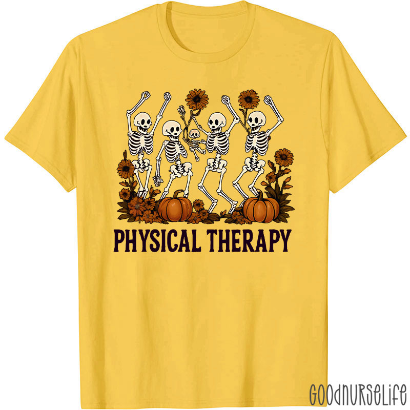Skeleton Family Physical Therapy T-Shirt