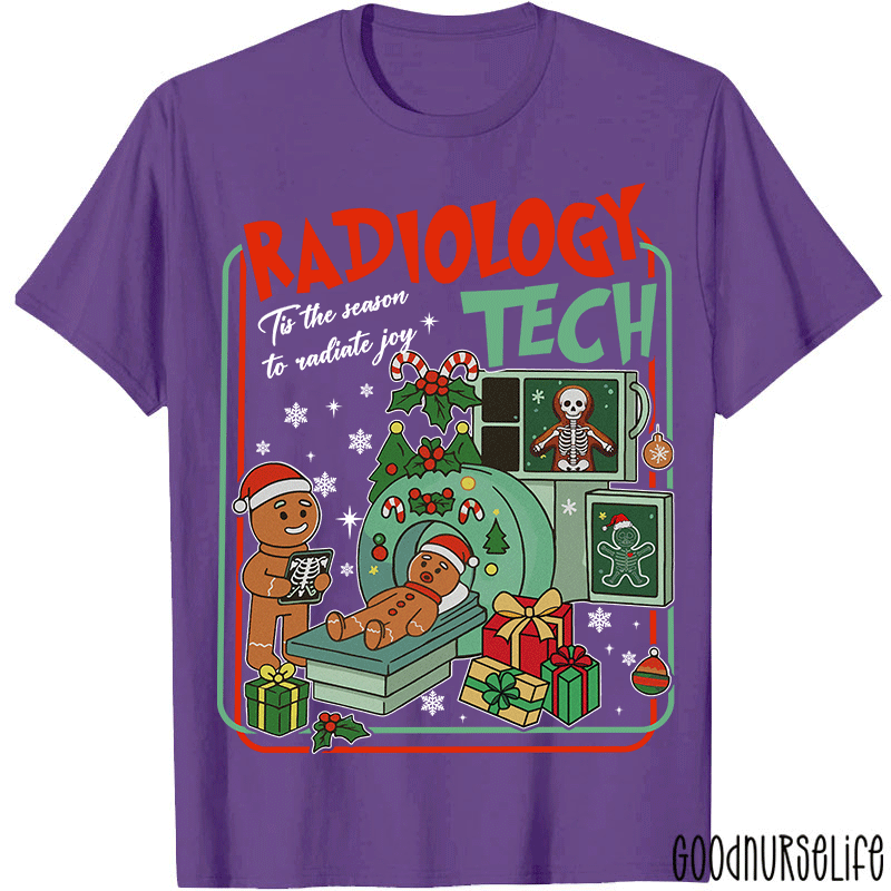 Tis The Season To Radiate Joy Gingerbread T-Shirt