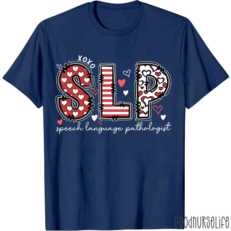 Speech Language Pathologist Valentine T-shirt