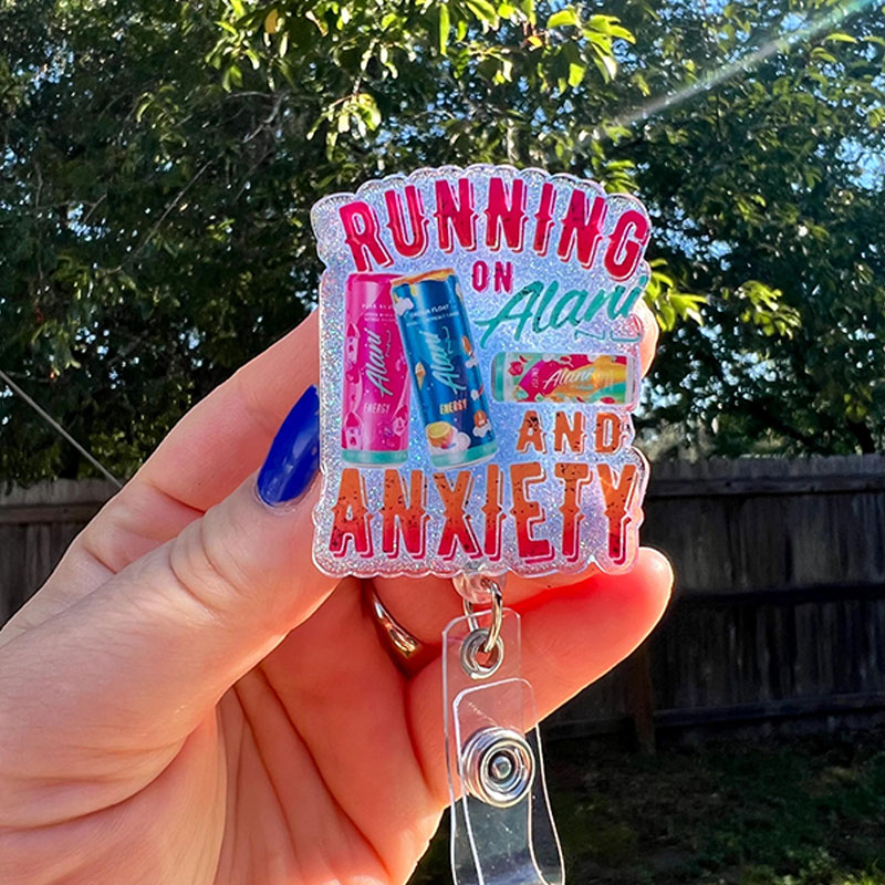 Running On Alani And Anxiety Badge Reel