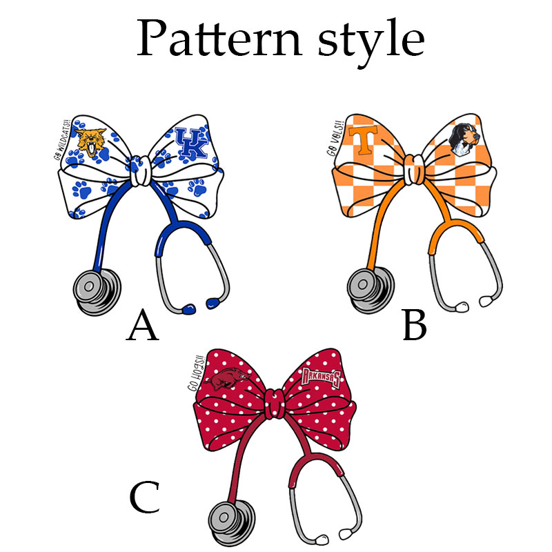 Personalized Coquette Bow Go Team Stethoscope Nurse T-Shirt