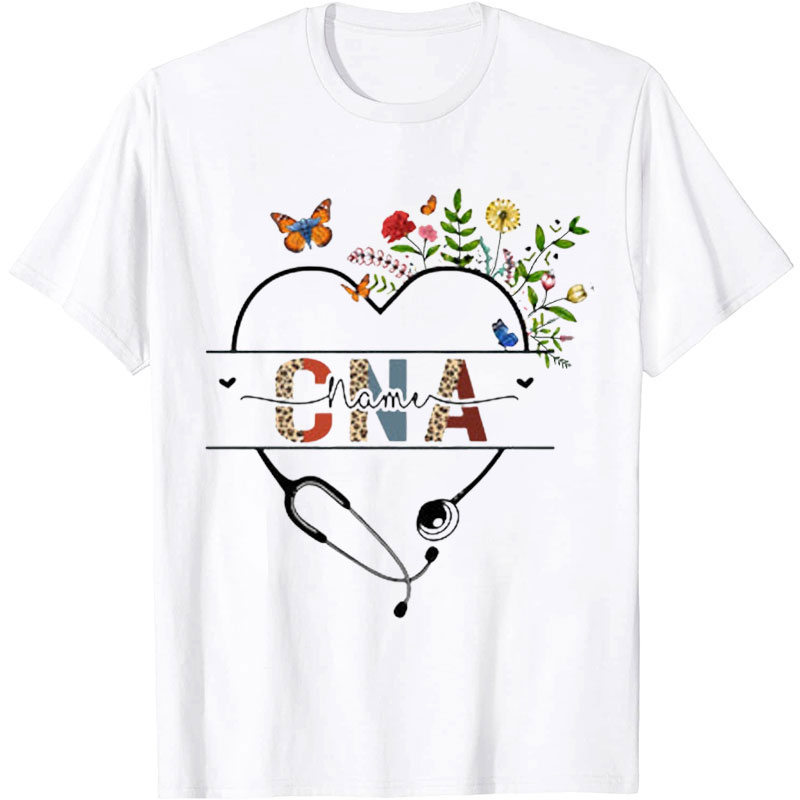 Personalized I Love Being Nurse T-shirt