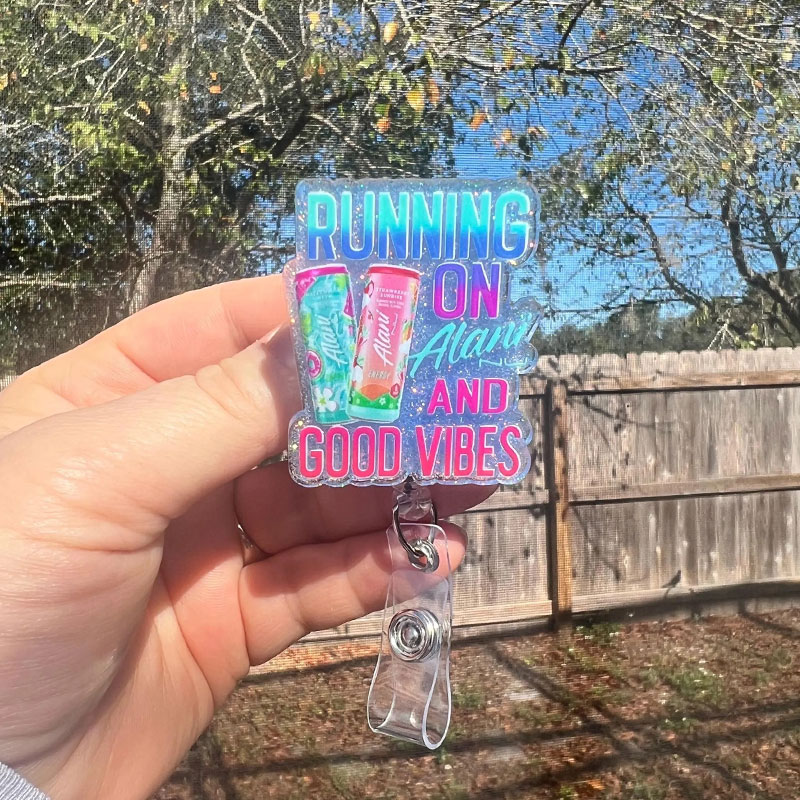 Running On Alani And Good Vibes Badge Reel