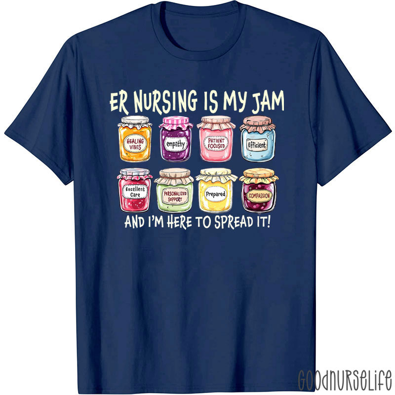 Personalized I'm Here To Spread it Nurse T-Shirt