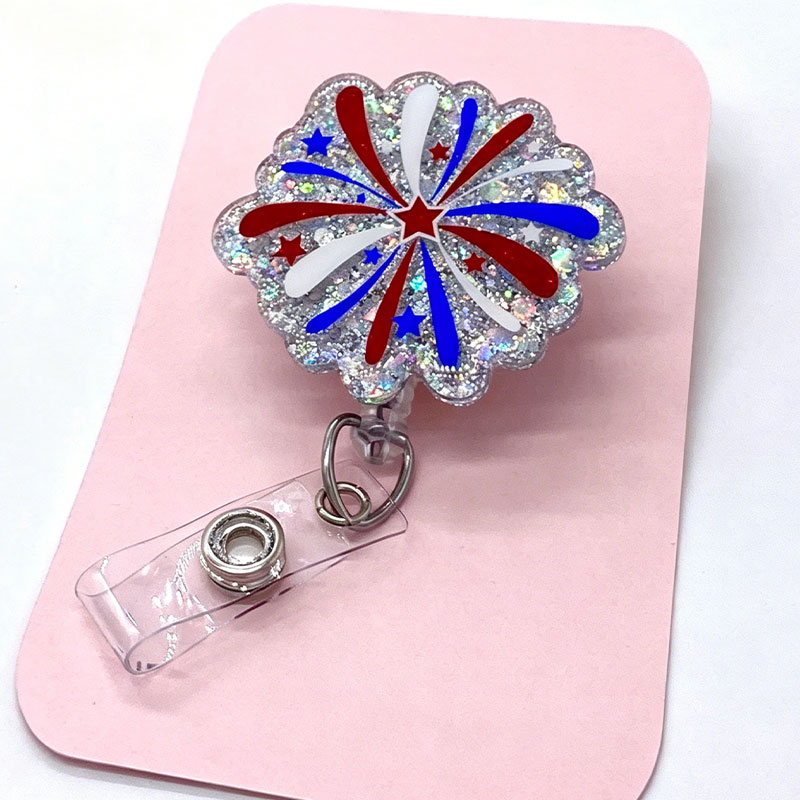 Fireworks Badge Reel