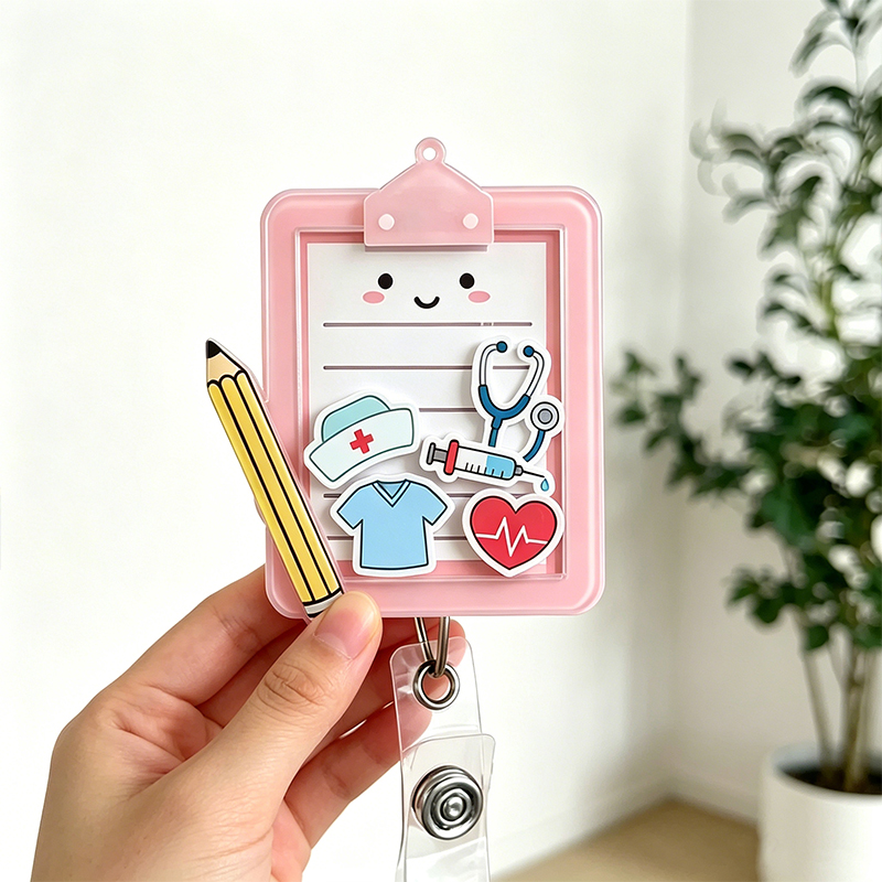 Mental Health Board Shaker Badge Reel