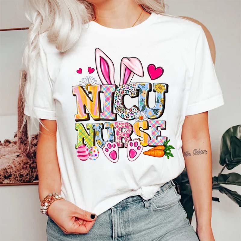 Nicu Easter Nurse T-Shirt