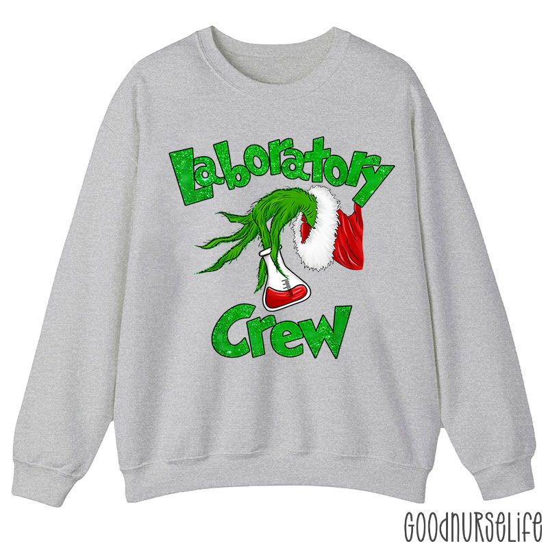 Hand Laboratory Crew Sweatshirt