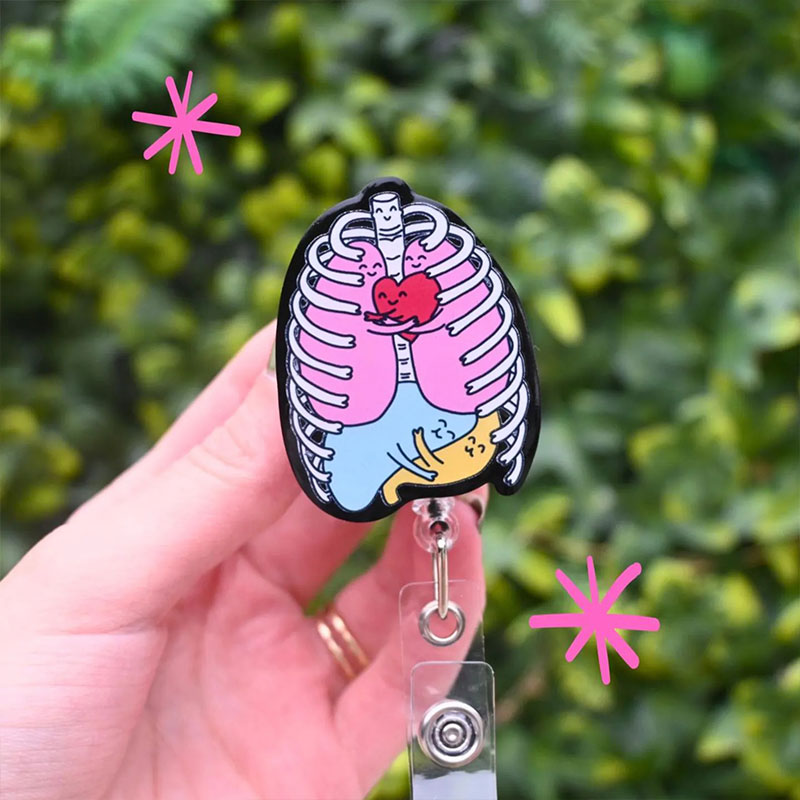 Group Hug Badge Reel