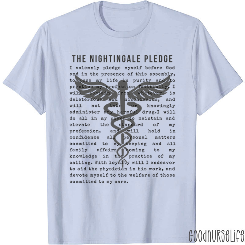 The Nightingale Pledge Nurse T-Shirt