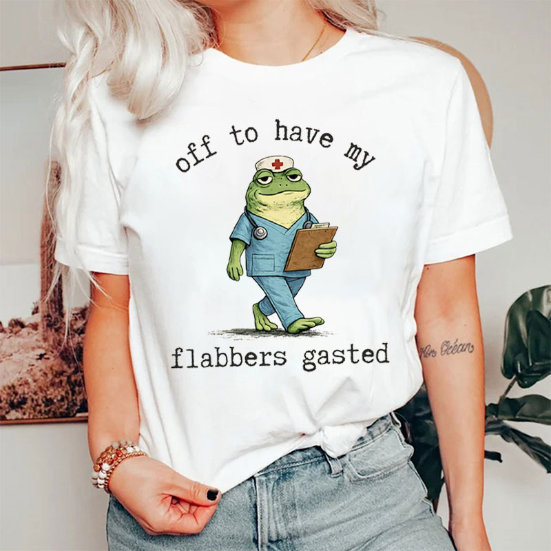 Funny Frog Nurse T-Shirt