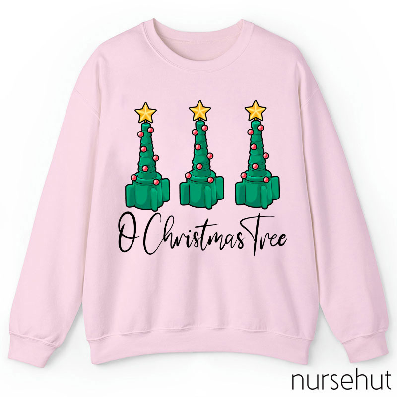 O Christmas Tree Nurse  Sweatshirt