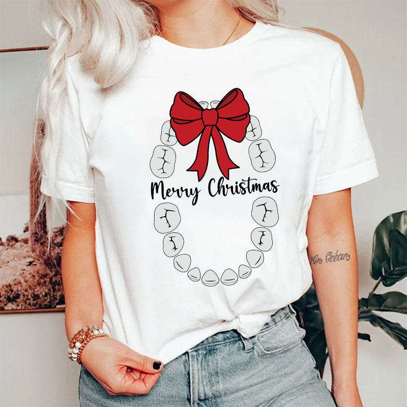 Oral Surgeon Merry Christmas Nurse T-shirt