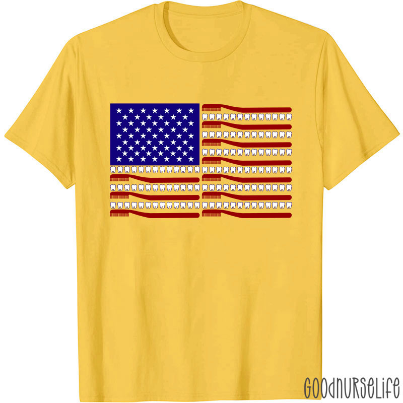 Dental Hygienist Patriotic T-Shirt