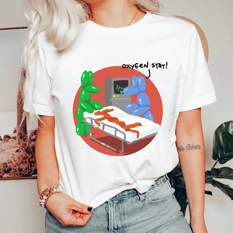 Balloon Animals Medical Nurse T-Shirt