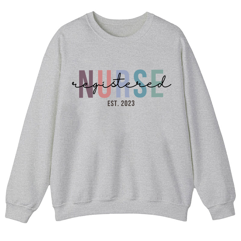 Personalized Nurse Sweatshirt