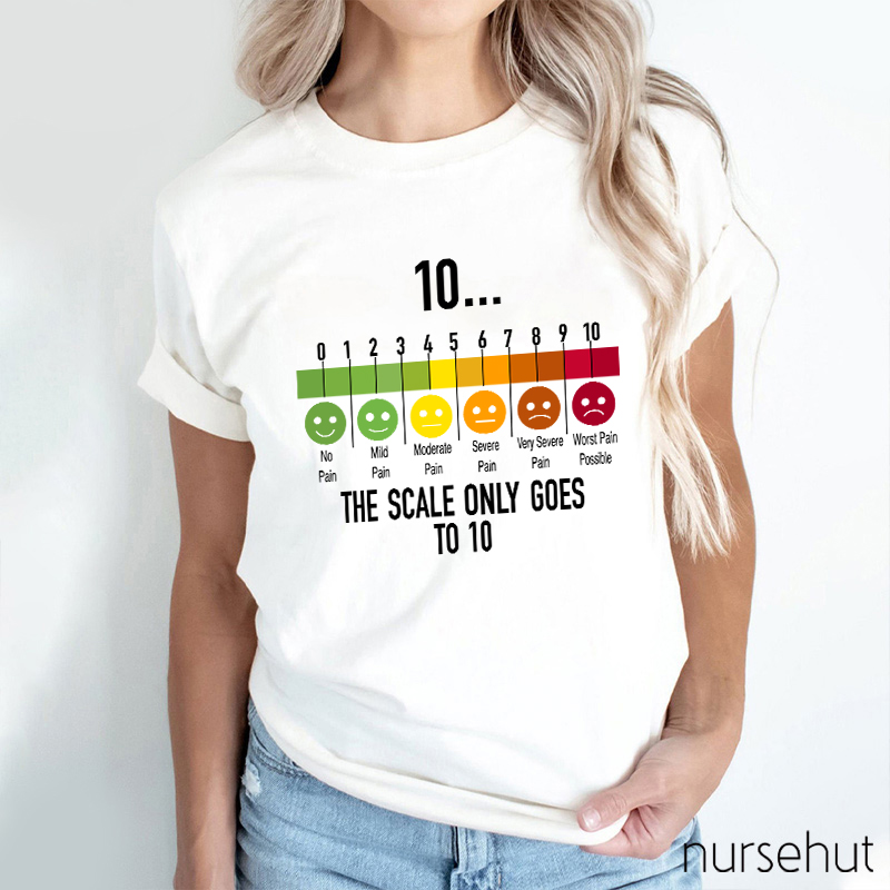 The Scale Only Goes To 10 T-Shirt