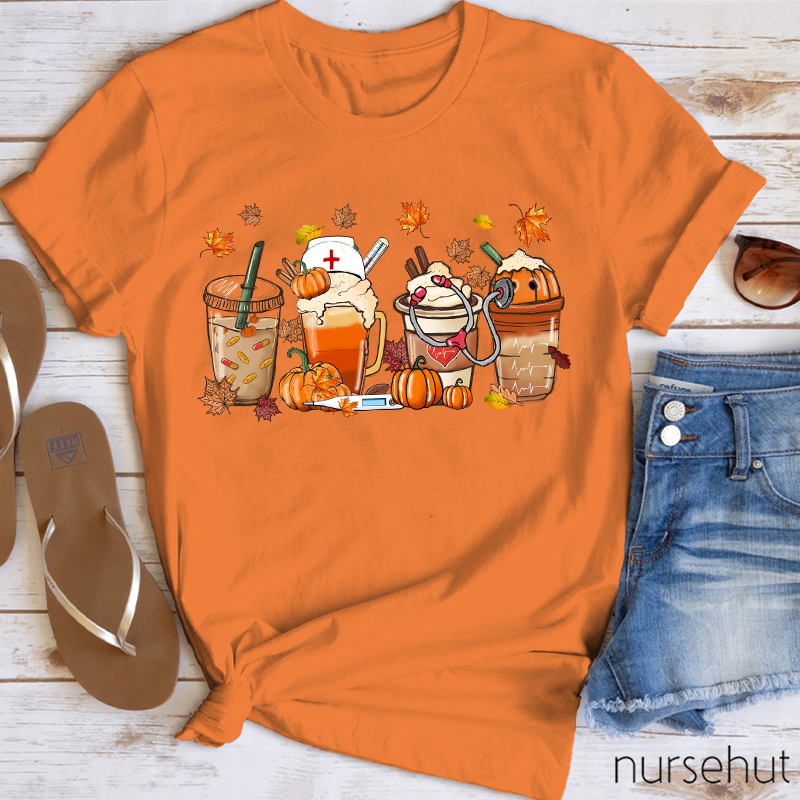 Propofol Pumpkin Spice Nurse T-Shirt