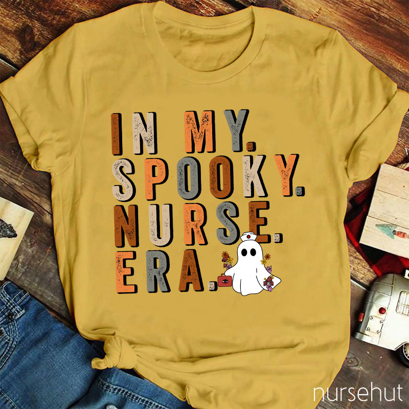 In My Spooky Nurse Era Nurse T-Shirt