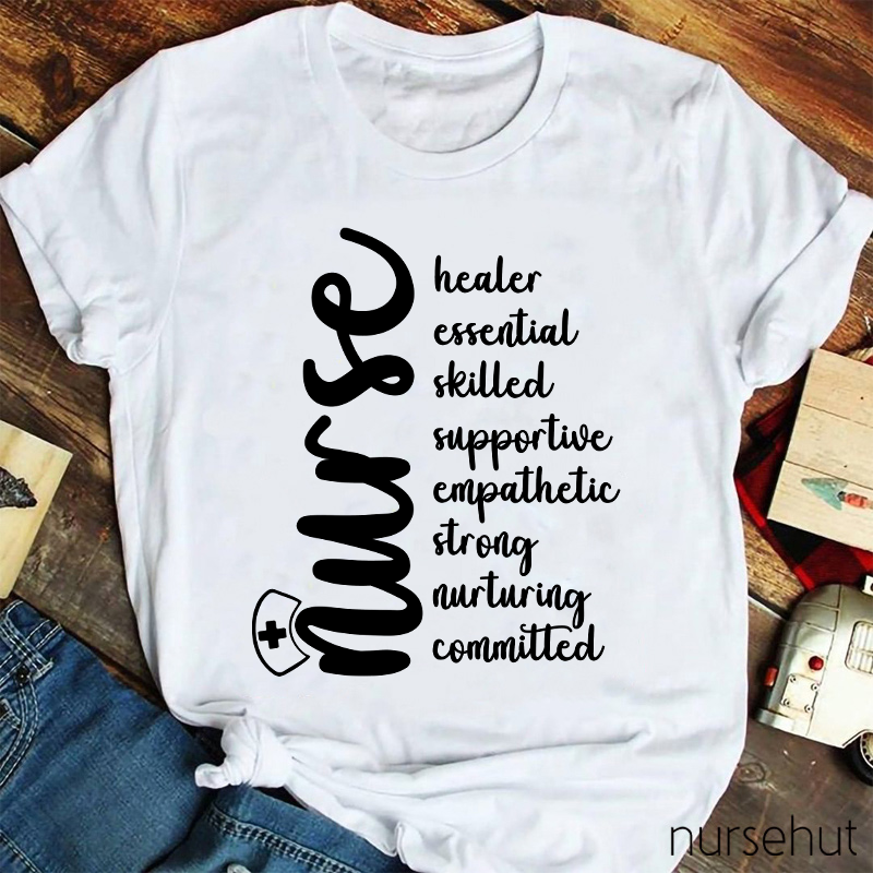 Healer Essential Skilled Nurse T-Shirt