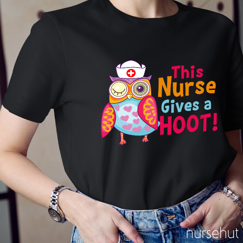 This Nurse Gives A Hoot Nurse T-Shirt