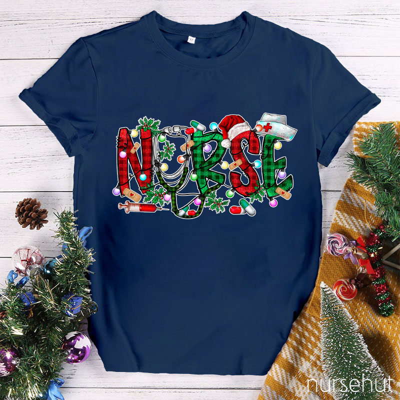 Merry Christmas Nurse T-Shirt