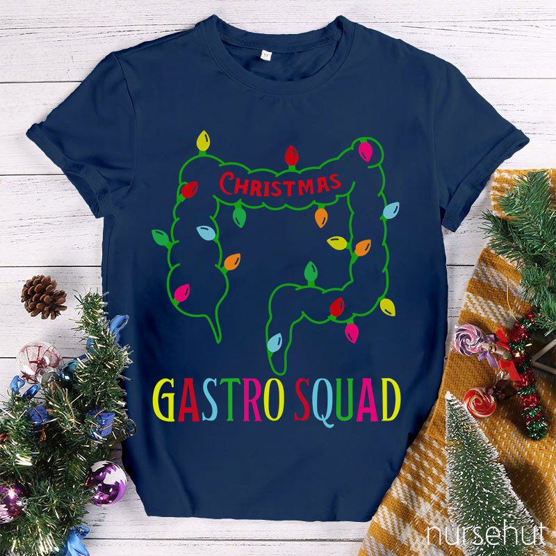Christmas Gastro Squad Nurse T-Shirt