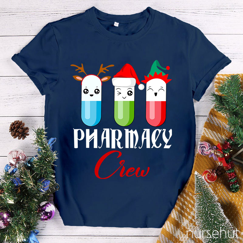 Santa Pharmacy Crew Nurse T-Shirt