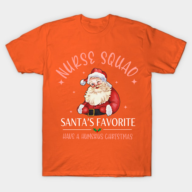Nurse Squad Santa's Favorite Nurse T-Shirt