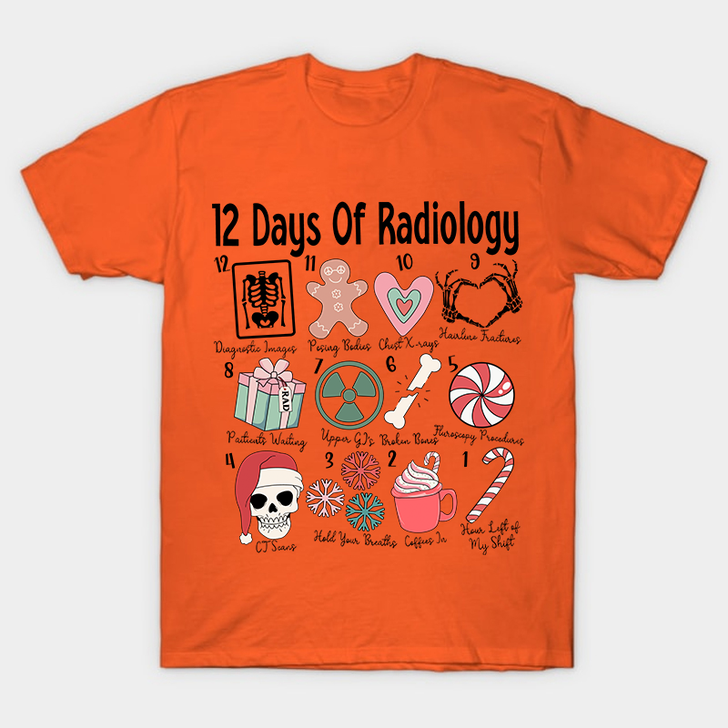 12 Days Of Radiology Nurse T-Shirt