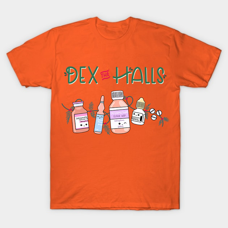 Dex The Halls Nurse T-Shirt