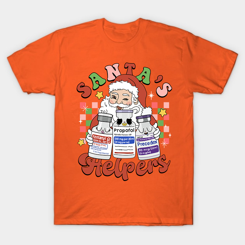 Santa's Helpers Nurse T-Shirt