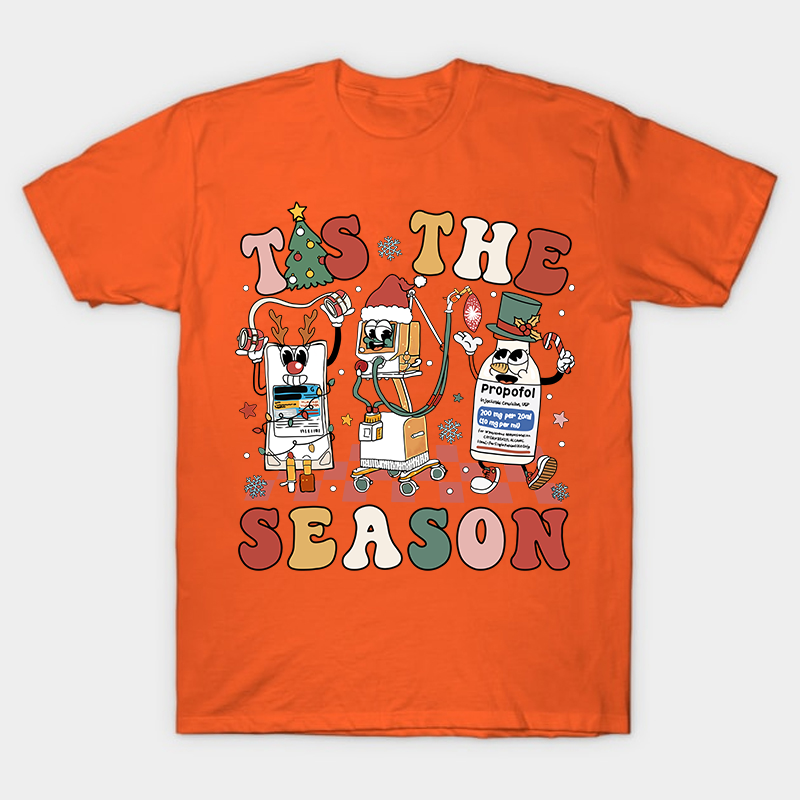 Tis The Season Christmas Nurse T-Shirt