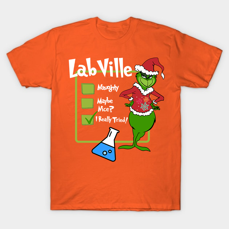 Labville I Really Tried Nurse T-Shirt