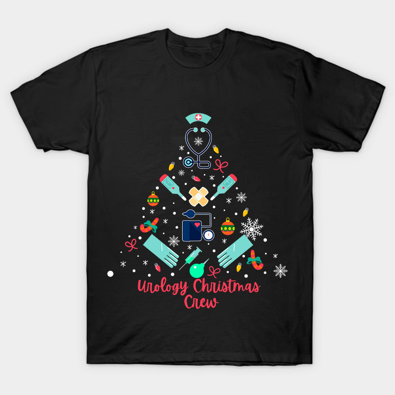 Urology Christmas Crew Nurse T-Shirt