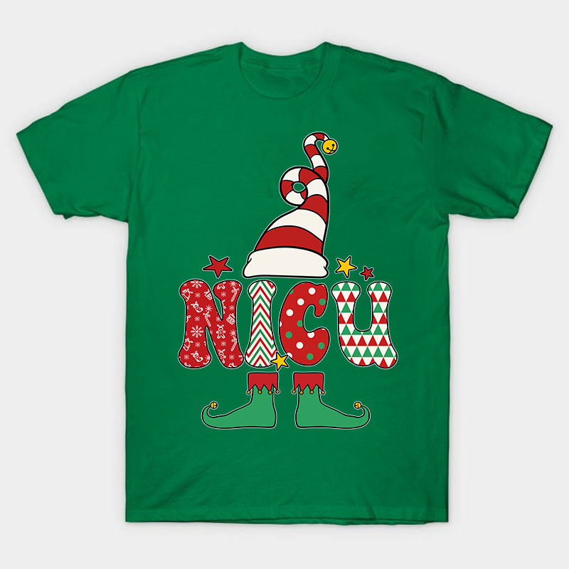 Personalized Elf Nurse T-Shirt