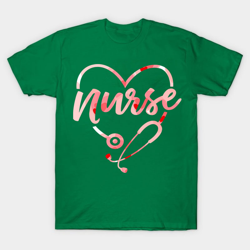 Pinky Heart Nurse T-Shirt