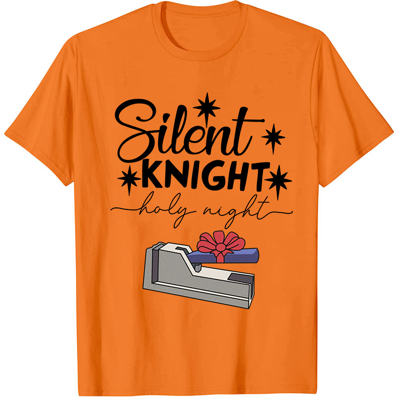 Silent Knight Holy Night Nurse T-Shirt
