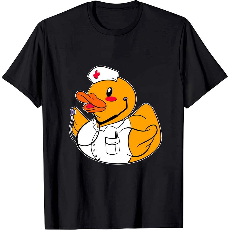 Nurse Rubber Duck Toy Nurse T-Shirt