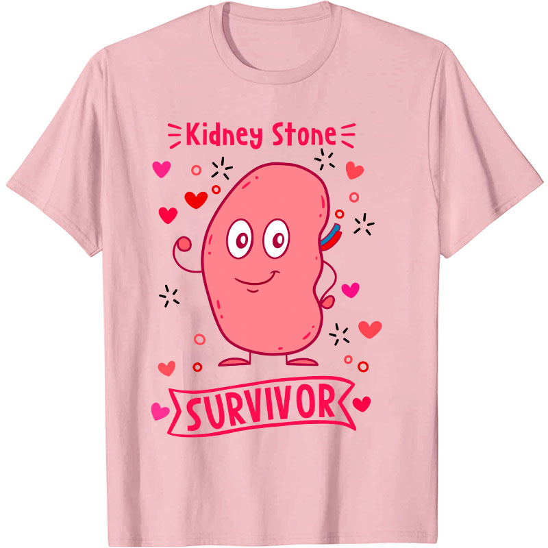 Kidney Stone Survivor Nurse T-Shirt