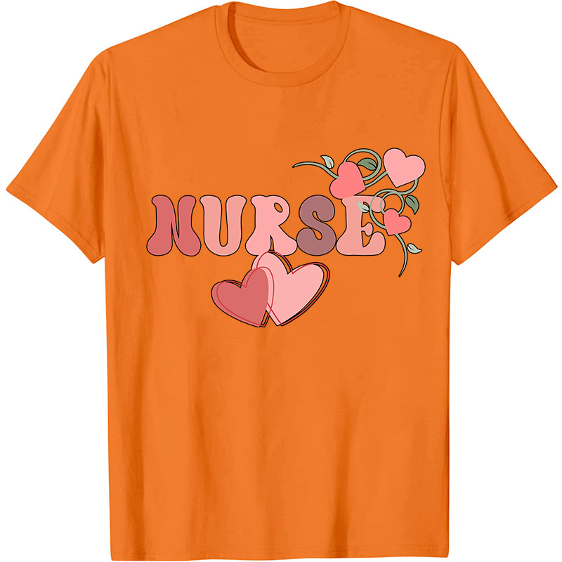 Nurse Heart Valentine Nurse T-Shirt