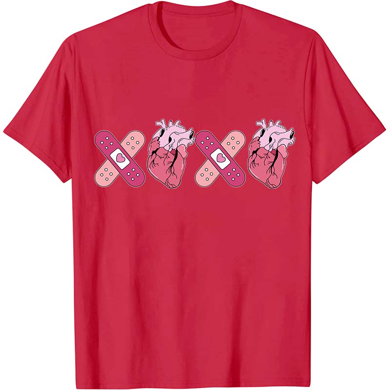 XOXO Heart Nurse T-Shirt