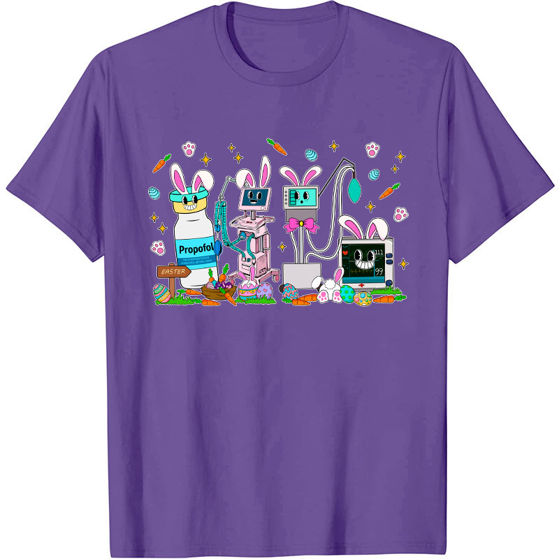Easter Bunny Crew Nurse T-Shirt