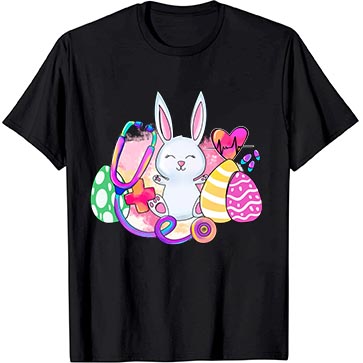 Easter Bunny Nurse T-Shirt