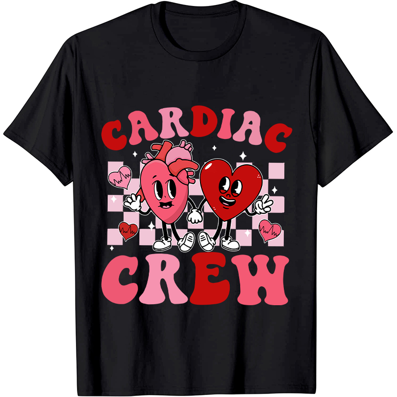 Cardiac Crew Valentine Nurse T-Shirt
