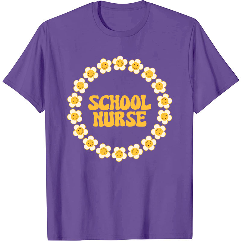 Flowers School Nurse T-Shirt