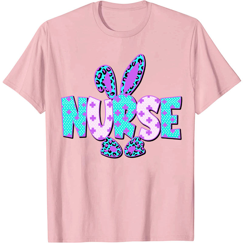 Colorful Bunny Nurse T-Shirt
