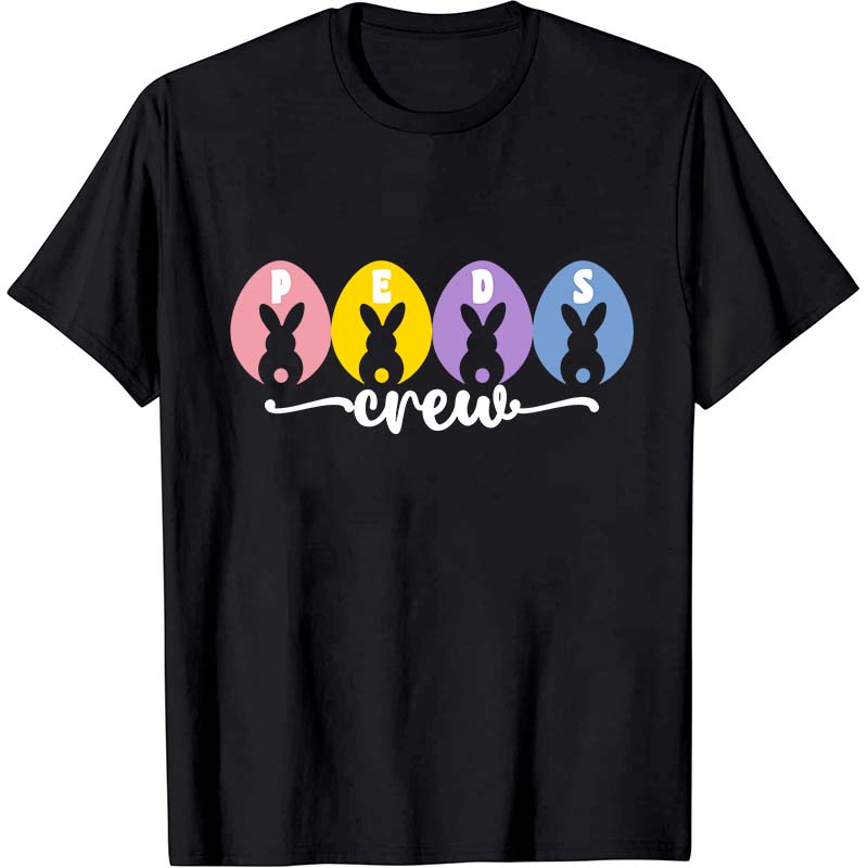 Peds Crew Easter Nurse T-Shirt