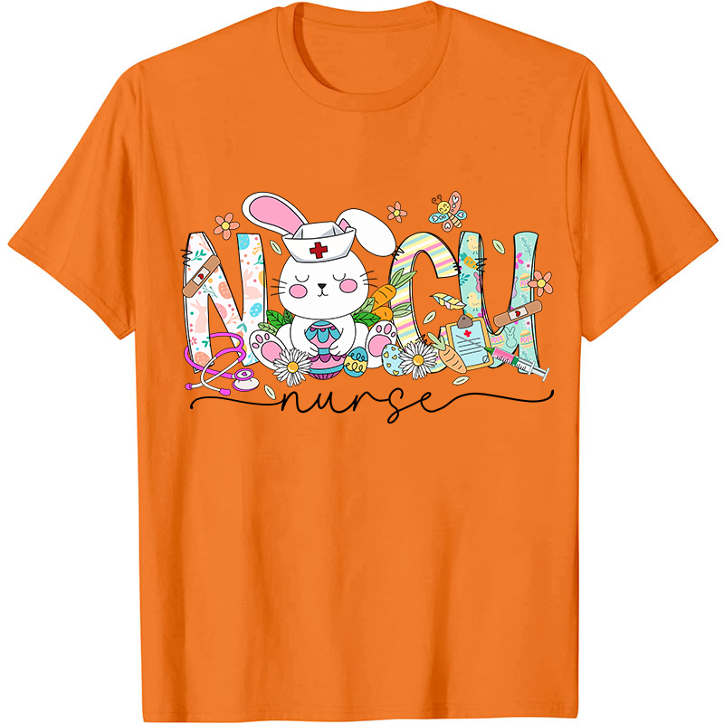 NICU Easter Bunny Nurse T-Shirt